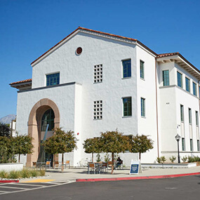 The main entrance to the Nucleus