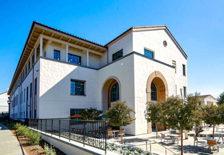 exterior view of the Nucleus web front facade